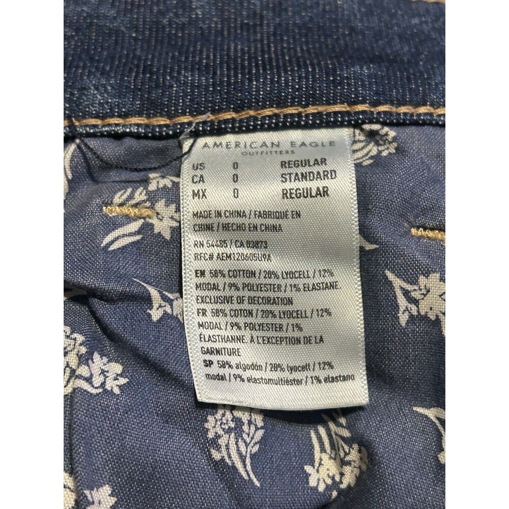 American Eagle Distressed Jeans – Women’s Size 0 Regular - Picture 6 of 7